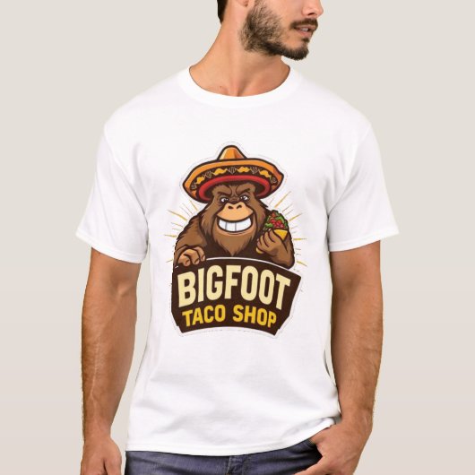 Bigfoot Taco Shop T-Shirt (Vorderseite)