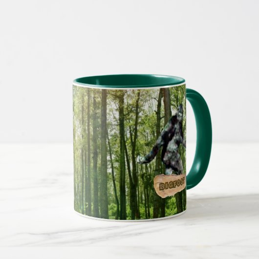 Bigfoot-Tasse Tasse (VorderseiteRechts)