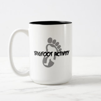 Bigfoot-Tätigkeits-Tasse Zweifarbige Tasse