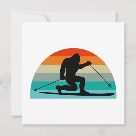 Bigfoot Telemark Skifahren Rainbow (Vorderseite)