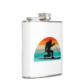 Bigfoot Telemark Skifahren Rainbow Flachmann (Rechts)