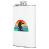 Bigfoot Telemark Skifahren Rainbow Flachmann (Links)