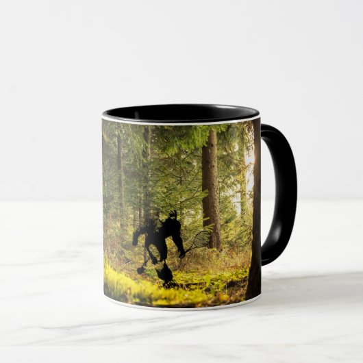 Bigfoot Tennis Forest Tasse (VorderseiteRechts)