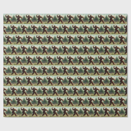 Bigfoot Tennis Geschenkpapier (Flach)