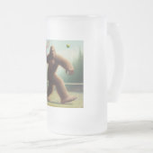 Bigfoot Tennis Mattglas Bierglas (VorderseiteRechts)