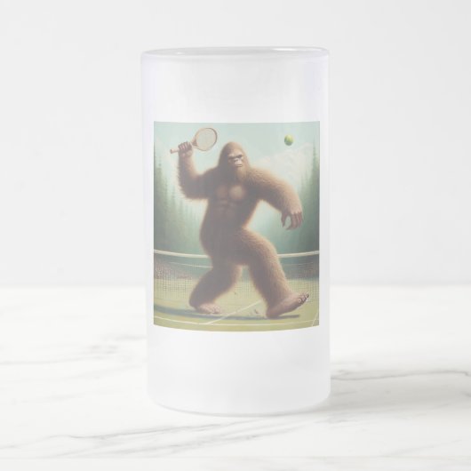 Bigfoot Tennis Mattglas Bierglas (Mittel)
