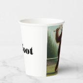 Bigfoot Tennis Pappbecher (Rechts)