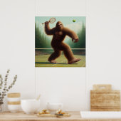 Bigfoot Tennis Poster (Küche)