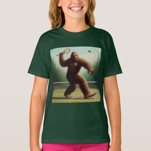 Bigfoot Tennis T-Shirt (Vorderseite)