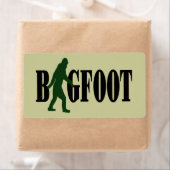 Bigfoot Text & Green Squatch Grafik (Insitu)