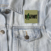 Bigfoot Text & Green Squatch Grafik Button (Beispiel)