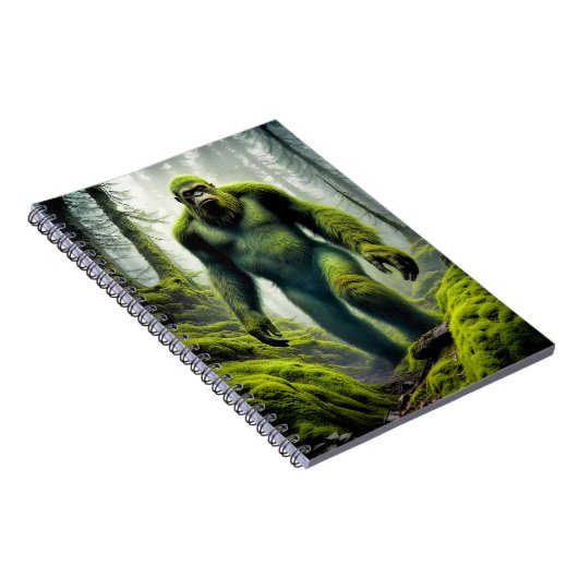 Bigfoot, The Green Machine - SpiralNotebook Notizblock (Rechte Seite)