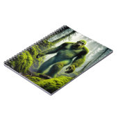 Bigfoot, The Green Machine - SpiralNotebook Notizblock (Linke Seite)