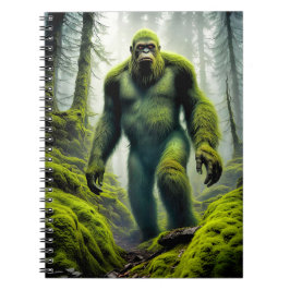 Bigfoot, The Green Machine - SpiralNotebook Notizblock