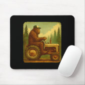 Bigfoot Tractor Farmer Design For Men Farming Farm Mousepad (Mit Mouse)