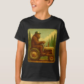 Bigfoot Tractor Farmer Design For Men Farming Farm T-Shirt (Vorderseite)