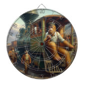 Bigfoot Train Engineer Dartscheibe (vorne)