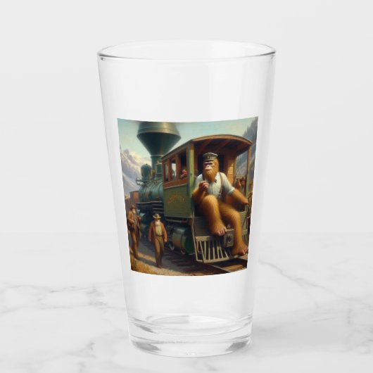 Bigfoot Train Engineer Glas (Vorderseite)