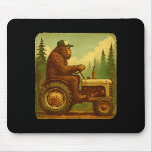 Bigfoot-Traktor-Bauer-Design für Männer Landwirtsc Mousepad