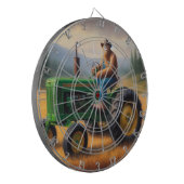 Bigfoot Traktor Dartscheibe (Vorderseite Links)