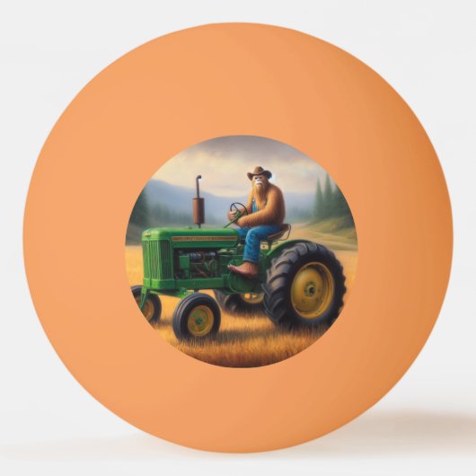 Bigfoot Traktor Tischtennisball (Vorderseite)