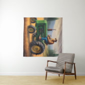 Bigfoot Traktor Wandteppich (Beispiel (Horizontal))