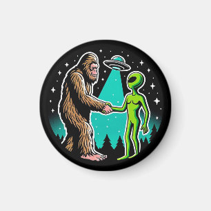 Bigfoot trifft Alien Magnet