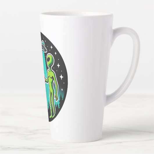 Bigfoot trifft Alien Milchtasse (Rechts)