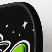 Bigfoot trifft Alien Pickleball Schläger (Linke Seite)