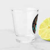 Bigfoot trifft Alien Schnapsglas (Links)