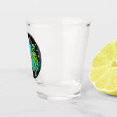 Bigfoot trifft Alien Schnapsglas (Rechts)