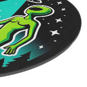 Bigfoot trifft Alien Schneidebrett (Ecke)