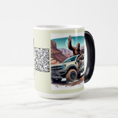 Bigfoot trifft den Grand Canyon in einer 24 Bronco Verwandlungstasse (VorderseiteRechts)