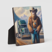 Bigfoot Truck Fotoplatte (Vorderseite)