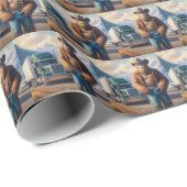 Bigfoot Truck Geschenkpapier (Rolleneckpunkt)