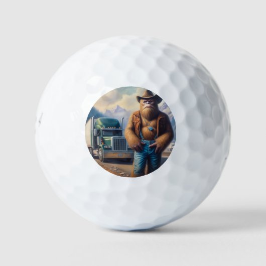 Bigfoot Truck Golfball (Vorderseite)