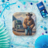 Bigfoot Truck Pappteller (Party)