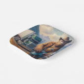 Bigfoot Truck Pappteller (Gewinkelt)