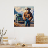 Bigfoot Truck Poster (Küche)