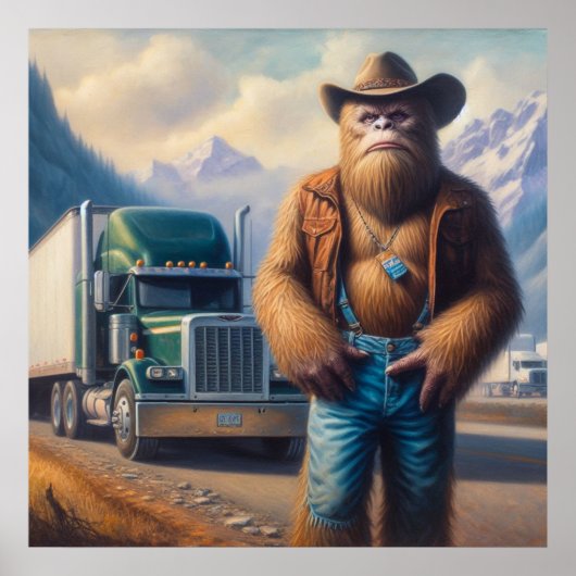 Bigfoot Truck Poster (Vorne)