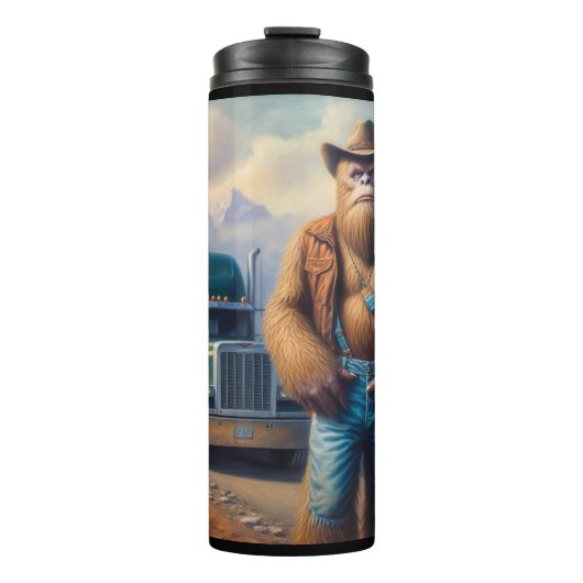 Bigfoot Truck Thermosbecher (Vorderseite)