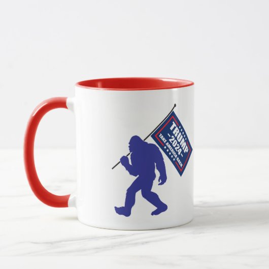 Bigfoot Trump 2024 Tasse (Links)