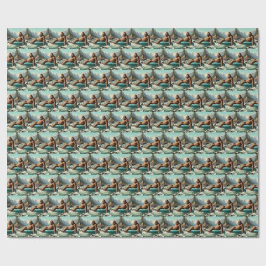 Bigfoot Tubing Geschenkpapier (Flach)