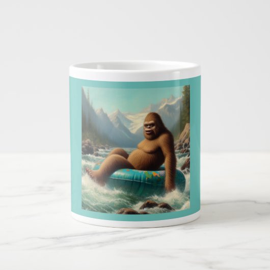Bigfoot Tubing Jumbo-Tasse (Vorderseite)