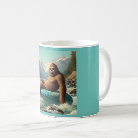 Bigfoot Tubing Kaffeetasse (VorderseiteRechts)