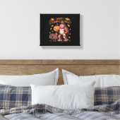 Bigfoot Turkey Pumpkin Erntedank Day Classic T- Leinwanddruck (Insitu (Schlafzimmer))
