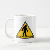 Bigfoot-Überfahrt-Tasse Kaffeetasse (Links)