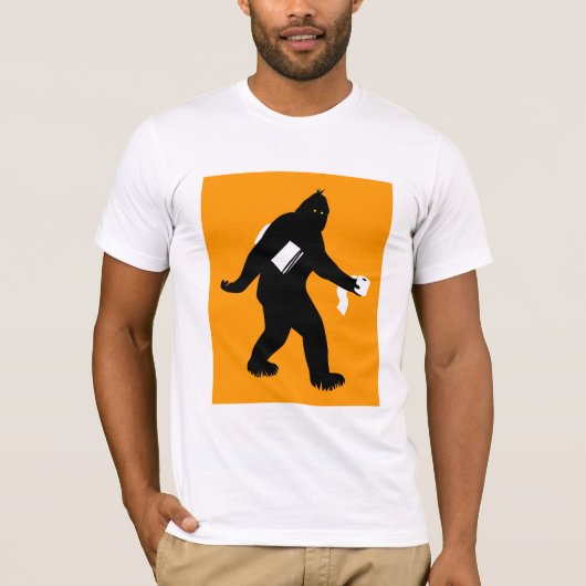 Bigfoot überraschte T-Shirt (Vorderseite)