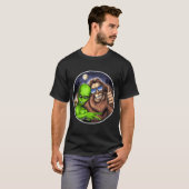 Bigfoot und Alien T-Shirt (Vorne ganz)