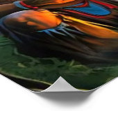 Bigfoot und Chief Moonlit Forest Gatherin Poster (Ecke)